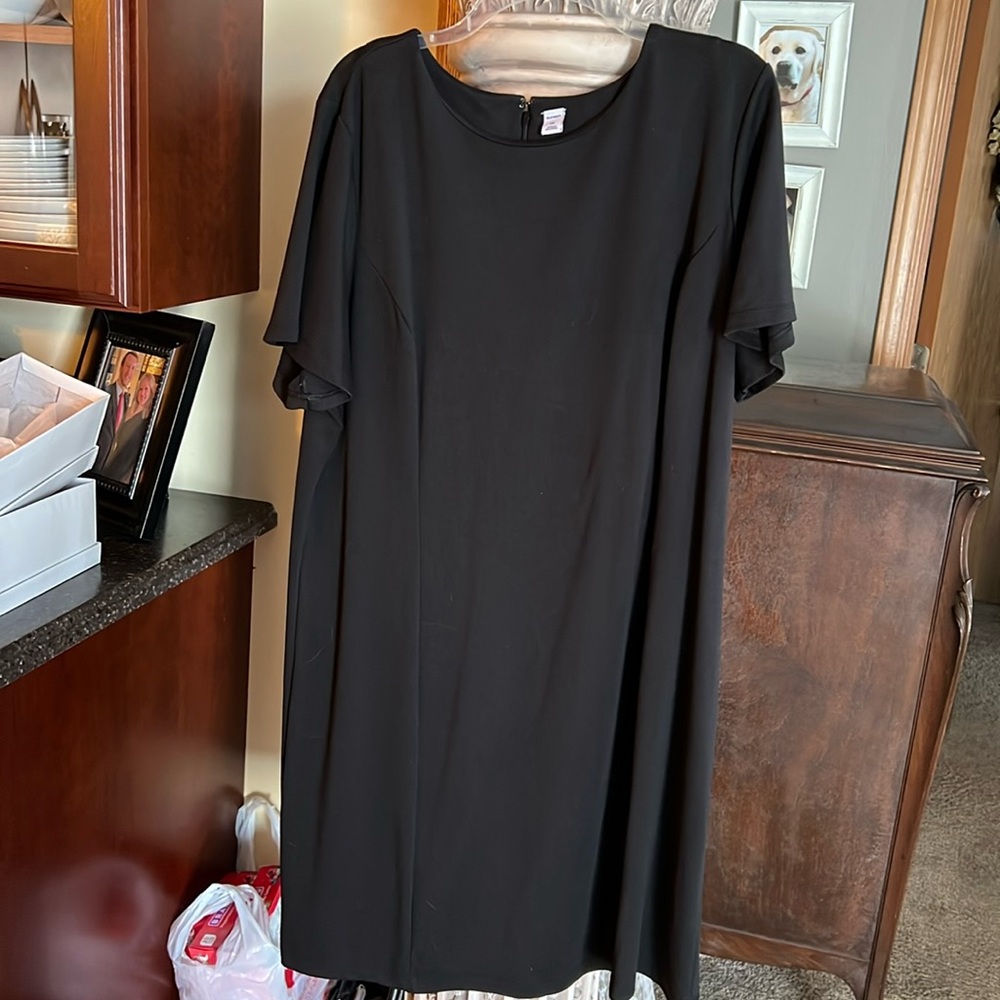 Simple black dress